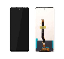 Дисплей (экран) в сборе с тачскрином для Infinix Note 10 Pro черный Premium LCD