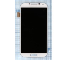 Дисплей (экран) в сборе с тачскрином для Samsung Galaxy S4 GT-I9500 белый