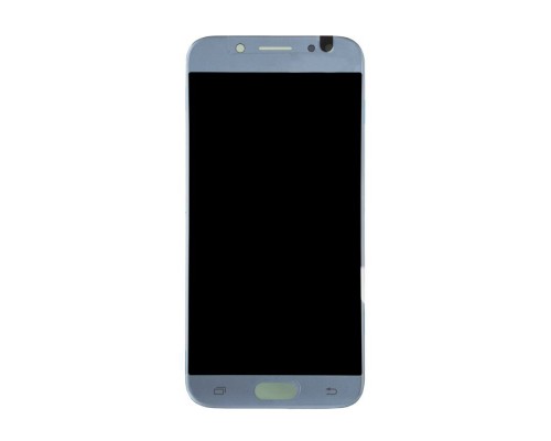 Дисплей (экран) в сборе с тачскрином для Samsung Galaxy J5 2017 SM-J530 GH97-20738B серебро (Premium LCD)