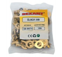 Наконечник кольцевой (НК d8.2мм) 1-1.5кв.мм (DJ431-8B) REXANT 08-0075