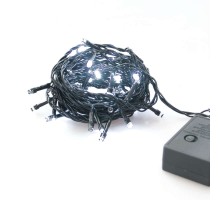 Гирлянда ILD050C-GW 50LED 5м 8 реж. бел. SHlights 4690601041944