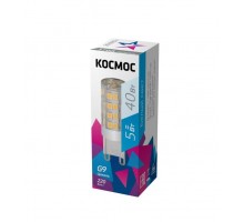 Лампа светодиодная 5Вт 220В G9 4500К КОСМОС LksmLED5WG9C4500pc