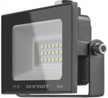 Прожектор светодиодный 61 946 OFL-20-4K-BL-IP65-LED 20Вт 4000К IP65 1600лм черн. ОНЛАЙТ 61946