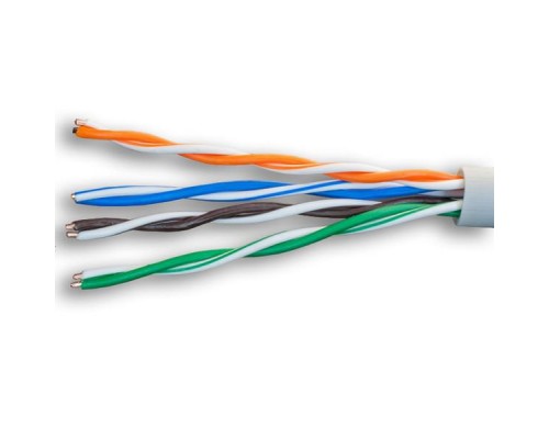 Кабель UTP 4х2хAWG24 кат.5E Cu LSZH нг(А)-HF In. Standard (м) SUPRLAN 01-0320-1