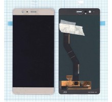 Дисплей (экран) в сборе с тачскрином для Huawei P9 Plus золотой