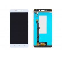 Дисплей (экран) в сборе с тачскрином для Lenovo A5600 A5890 A5860 A7700 белый