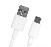 USB кабель "LP" USB Type-C 5А белый