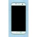 Дисплей (экран) в сборе с тачскрином для Samsung Galaxy S7 Edge SM-G935FD белый с рамкой