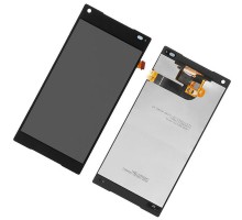 Дисплей (экран) в сборе с тачскрином для Sony Xperia Z5 Compact черный