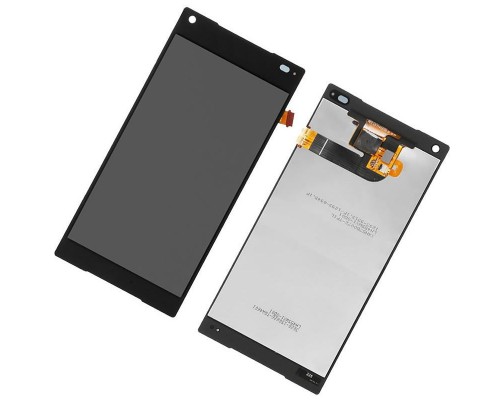 Дисплей (экран) в сборе с тачскрином для Sony Xperia Z5 Compact черный