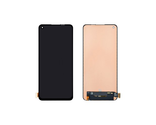 Дисплей (экран) в сборе с тачскрином для OnePlus 9R черный (TFT-совместимый)