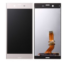 Дисплей (экран) в сборе с тачскрином для Sony Xperia XZ Premium / XZ Premium Dual белый