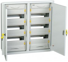 Корпус металлический ЩРв-2х36з-1 36 IP31 "UNIVERSAL" IEK MKM12-V-2X36-31-Z-U