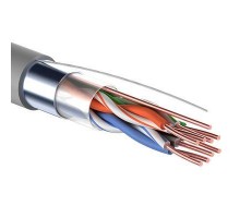 Кабель витая пара F/UTP 4х2х24AWG кат.5е медь сер. 305м сер. (м) PROCONNECT 01-0152