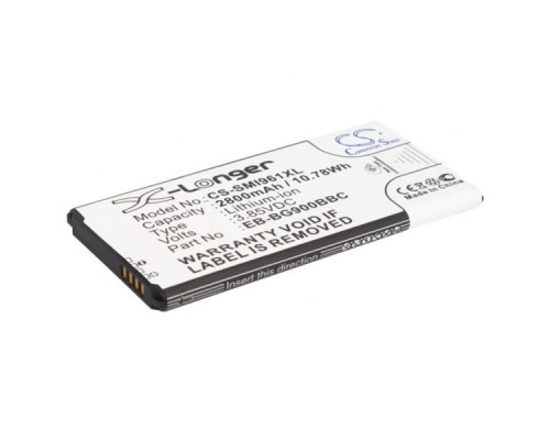 Аккумулятор CS-SMI961XL для Samsung Galaxy S5 3.85V / 2800mAh / 10.78Wh (CameronSino)