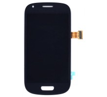 Дисплей (экран) в сборе с тачскрином для Samsung Galaxy S3 III Mini I8190 серый