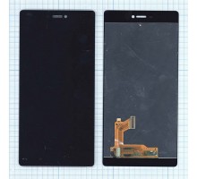 Дисплей (экран) в сборе с тачскрином для Huawei P8 черный