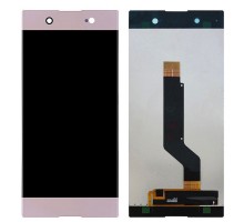 Дисплей (экран) в сборе с тачскрином для Sony Xperia XA1 розовый