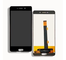 Дисплей (экран) в сборе с тачскрином для Micromax Q4310 (Canvas 2) (черный)