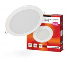 Светильник светодиодный RLP-VC 18Вт 230В 6500К 1440лм 185мм бел. (Аналог Downlight) IP40 IN HOME 4690612024547