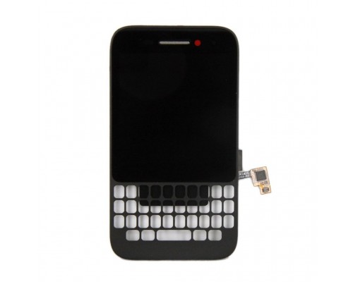 Дисплей (экран) в сборе с тачскрином для BlackBerry Q5 черный