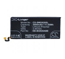 Аккумулятор CS-SMG928SL EB-BG928ABE для Samsung Galaxy S6 Edge+, 3.85V / 3000mAh / 11.55Wh (CameronSino)