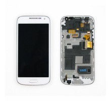 Дисплей (экран) в сборе с тачскрином для Samsung Galaxy S4 mini GH97-14766B (белый)