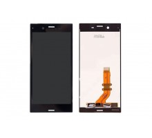 Дисплей (экран) в сборе с тачскрином для Sony Xperia XZs Dual черный