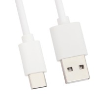 USB кабель "LP" USB Type-C 1 м. (белый/европакет)