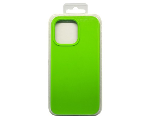 Силиконовый чехол для iPhone 13 Pro "Silicone Case" (салатовый)