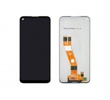 Дисплей (экран) в сборе с тачскрином для Nokia 3.4 черный