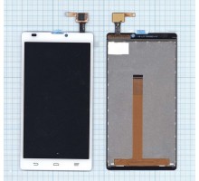 Дисплей (экран) в сборе с тачскрином для ZTE Blade L2 белый