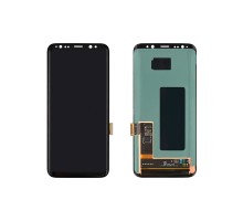 Дисплей (экран) в сборе с тачскрином для Samsung Galaxy S8 G950F черный (OLED)