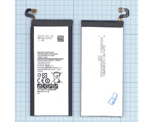 Аккумуляторная батарея (аккумулятор) EB-BG928ABE для Samsung Galaxy S6 Edge+, S6 Edge Dual Sim 3000mah