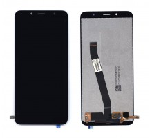 Дисплей (экран) в сборе с тачскрином для Xiaomi Redmi 7A черный