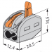 222-412, Клемма соединительная, 2 контакта